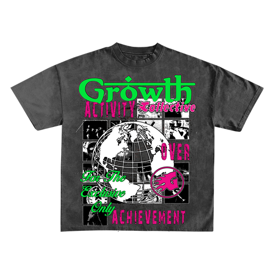 Smoke Grey “Activity over Achievement” Shirt